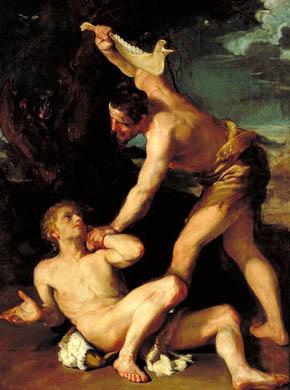 Gaetano Gandolfi Cain Killing Abel china oil painting image